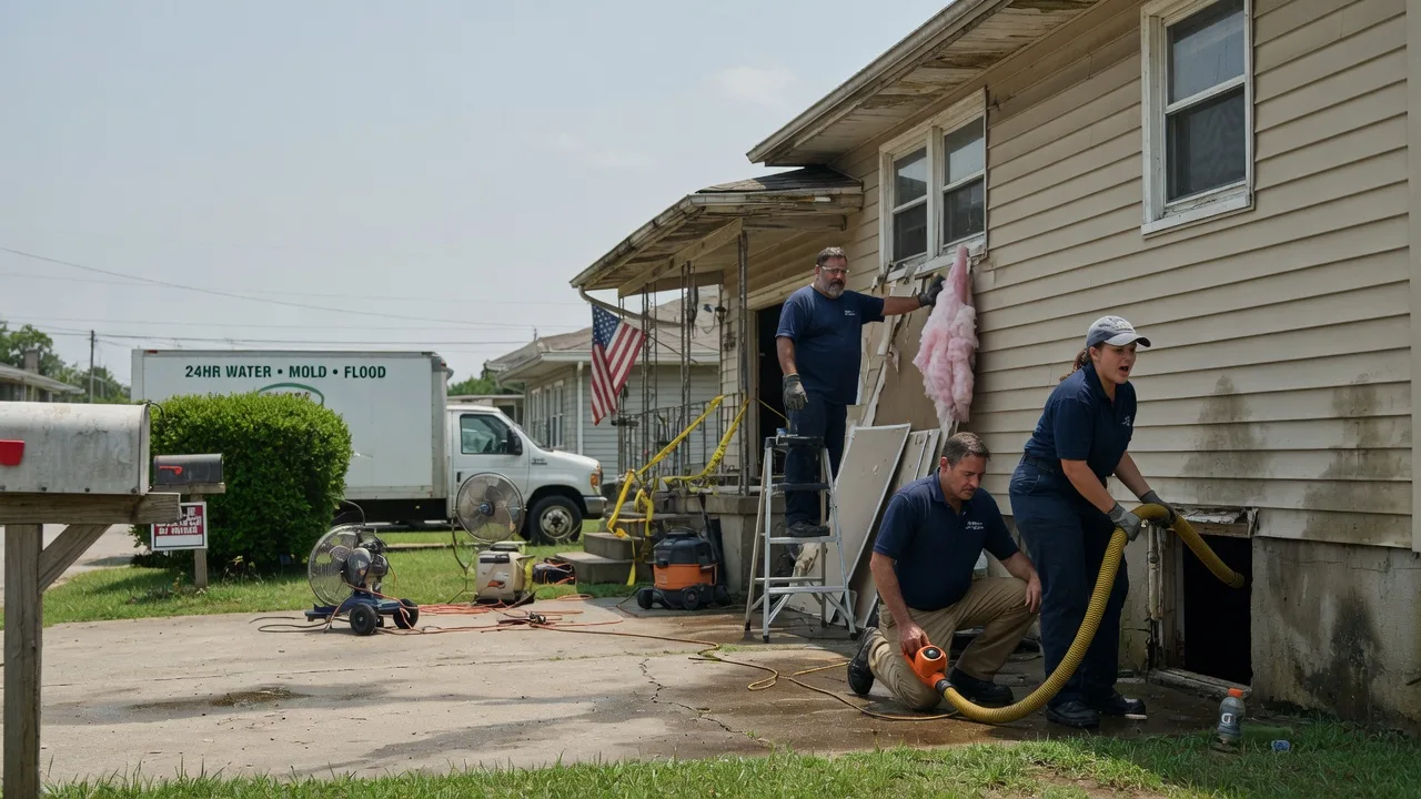 Water Damage Repair in Liberty, KS near me